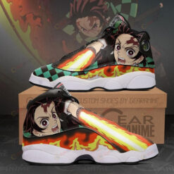 Tanjiro Demon Slayer Anime Air Jordan 13 Shoes Sneakers