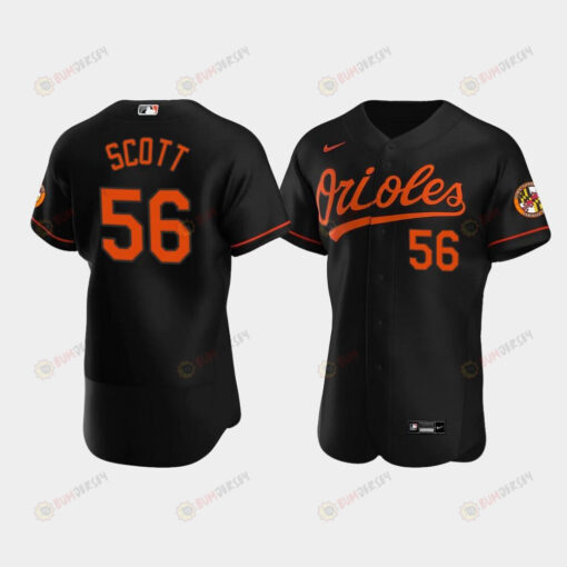 Tanner Scott 56 Baltimore Orioles Black Alternate Jersey Jersey