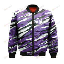 Tarleton State Texans Bomber Jacket 3D Printed Sport Style Team Logo Pattern