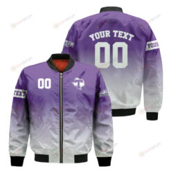 Tarleton State Texans Fadded Bomber Jacket 3D Printed