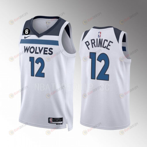 Taurean Prince 12 Minnesota Timberwolves 2022-23 Association Edition White Men Jersey Swingman