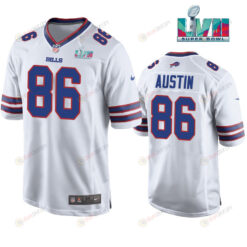 Tavon Austin 86 Buffalo Bills Super Bowl LVII Away Player Men Jersey - White Jersey