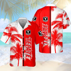 Tecate Palm Summer 3D Printed Hawaiian Shirt