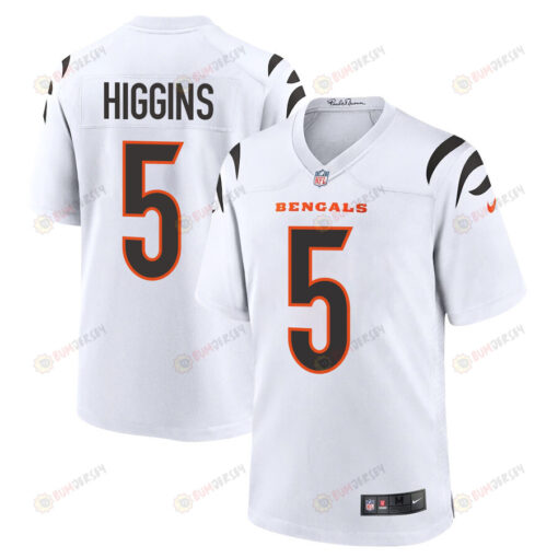 Tee Higgins 5 Cincinnati Bengals Men's Jersey - White