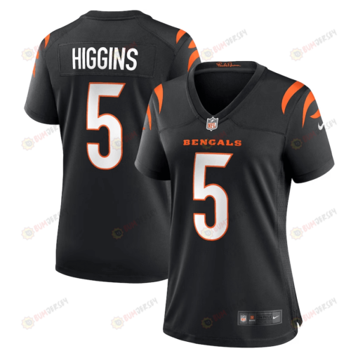 Tee Higgins 5 Cincinnati Bengals WoMen's Jersey - Black