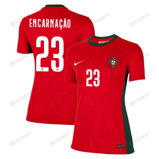 Telma Encarna??o 23 Portugal Women's National Team 2023-24 World Cup Home Women Jersey