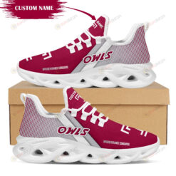 Temple Owls Logo Custom Name Pattern 3D Max Soul Sneaker Shoes