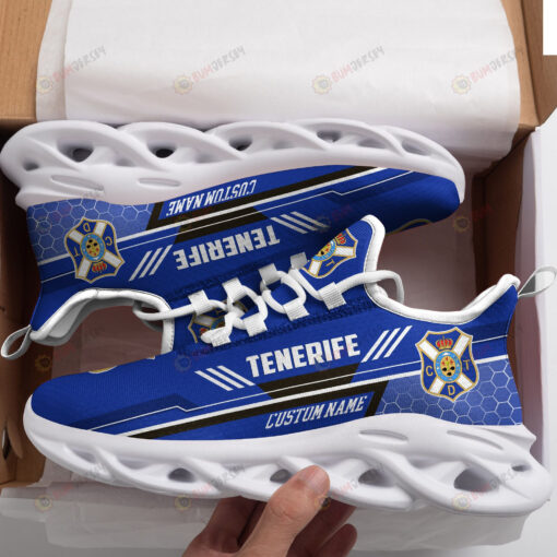 Tenerife Custom Logo Custom Name Pattern 3D Max Soul Sneaker Shoes