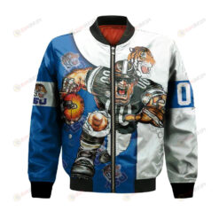 Tennessee State Tigers Bomber Jacket 3D Printed Football