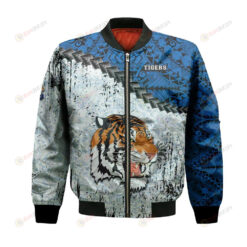 Tennessee State Tigers Bomber Jacket 3D Printed Grunge Polynesian Tattoo