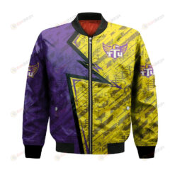 Tennessee Tech Golden Eagles Bomber Jacket 3D Printed Abstract Pattern Sport