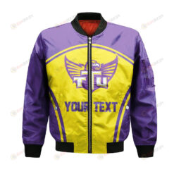 Tennessee Tech Golden Eagles Bomber Jacket 3D Printed Custom Text And Number Curve Style Sport