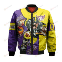 Tennessee Tech Golden Eagles Bomber Jacket 3D Printed Football