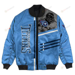Tennessee Titans Bomber Jacket 3D Printed Personalized Football For Fan
