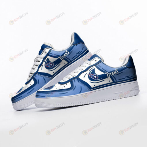 Tennessee Titans Comic Cartoon Logo Pattern Air Force 1 Printed