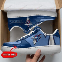 Tennessee Titans Logo Pattern Custom Name Blue Air Force 1 Printed