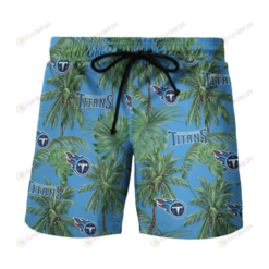 Tennessee Titans Tropical Blue Sky Hawaiian Short Summer Shorts Men Shorts - Print Shorts