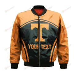 Tennessee Volunteers Bomber Jacket 3D Printed Custom Text And Number Curve Style Sport