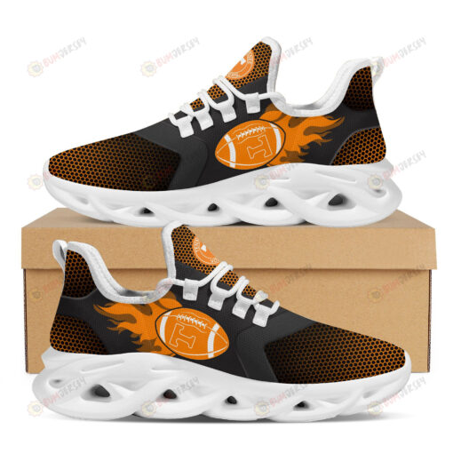 Tennessee Volunteers Fire Ball Pattern 3D Max Soul Sneaker Shoes