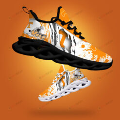 Tennessee Volunteers Logo Torn And Splatter Pattern 3D Max Soul Sneaker Shoes