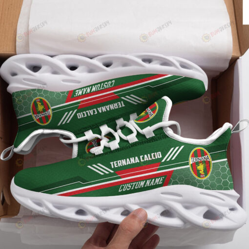 Ternana Calcio Logo Custom Name Pattern 3D Max Soul Sneaker Shoes