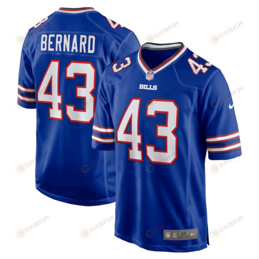 Terrel Bernard Buffalo Bills Game Player Jersey - Royal