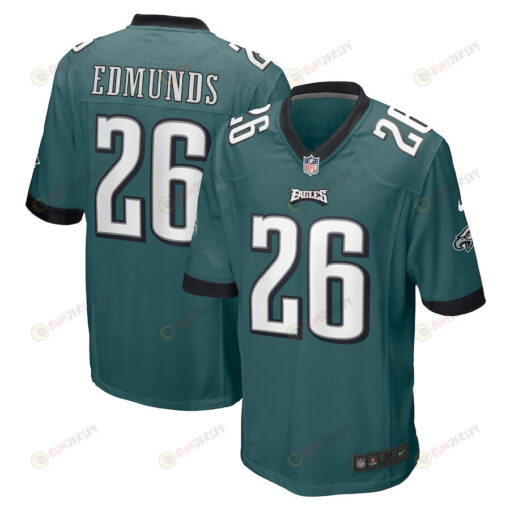 Terrell Edmunds 26 Philadelphia Eagles Game Men Jersey - Midnight Green