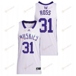 Terrence Ross 31 Washington Huskies Alumni Basketball Honoring Black Excellence Men Jersey - White