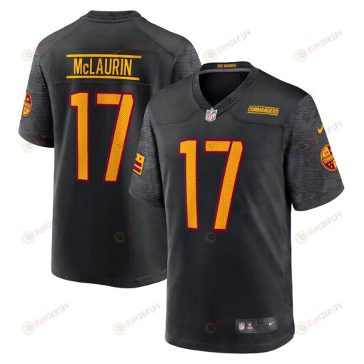 Terry McLaurin 19 Washington Commanders Alternate Game Men Jersey - Black