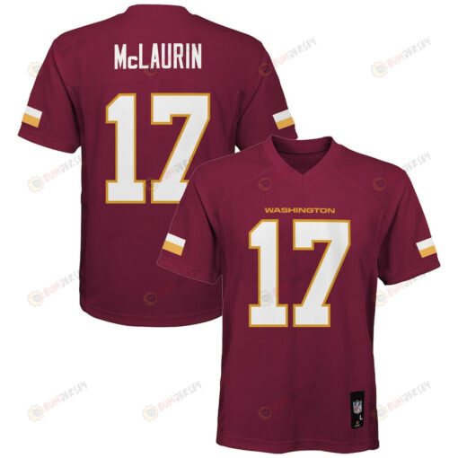 Terry McLaurin Washington Football Team Youth Team Player Jersey - Burgundy