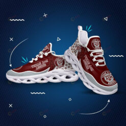 Texas A&M Aggies Logo Pattern Red 3D Max Soul Sneaker Shoes