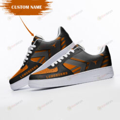 Texas Longhorns Logo Custom Name Air Force 1 Printed