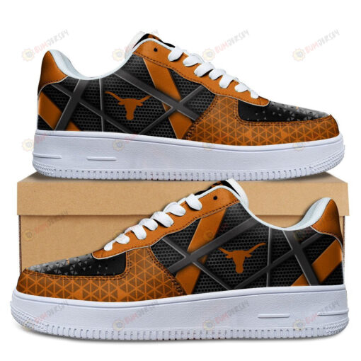 Texas Longhorns Team Logo Pattern Air Force 1 Printed