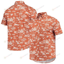 Texas Longhorns Texas Orange Classic Hawaiian Shirt