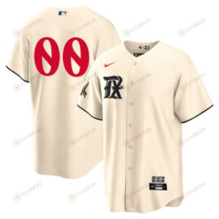 Texas Rangers 2023 City Connect Cool Base Game Jersey Custom 00 - Cream