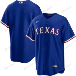 Texas Rangers Alternate Team Logo Men Jersey - Royal