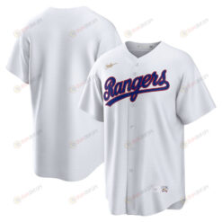 Texas Rangers Cooperstown Collection Home Jersey - White