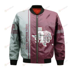 Texas Southern Tigers Bomber Jacket 3D Printed Half Style