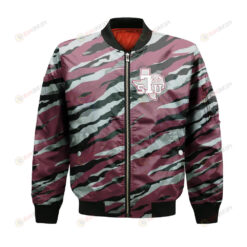 Texas Southern Tigers Bomber Jacket 3D Printed Sport Style Team Logo Pattern