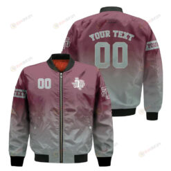 Texas Southern Tigers Fadded Bomber Jacket 3D Printed