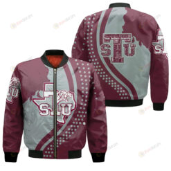 Texas Southern Tigers - USA Map Bomber Jacket 3D Printed