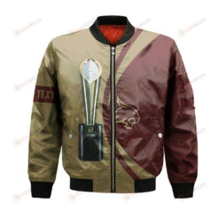 Texas State Bobcats Bomber Jacket 3D Printed 2022 National Champions Legendary