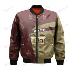Texas State Bobcats Bomber Jacket 3D Printed Special Style
