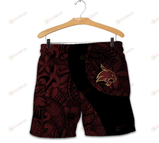 Texas State Bobcats Men Shorts Polynesian