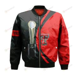 Texas Tech Red Raiders Bomber Jacket 3D Printed 2022 National Champions Legendary
