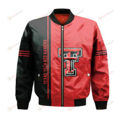 Texas Tech Red Raiders Bomber Jacket 3D Printed Half Style