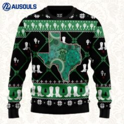 Texas Usa Symbols Pattern Ugly Sweaters For Men Women Unisex