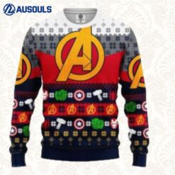 The Avenger Knitted Christmas Superhero Xmas Ugly Sweaters For Men Women Unisex