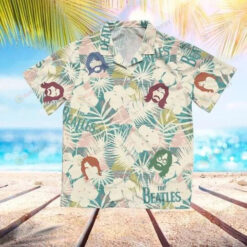 The Beatles Retro Style Hawaiian Shirt