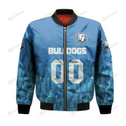 The Citadel Bulldogs Bomber Jacket 3D Printed Team Logo Custom Text And Number